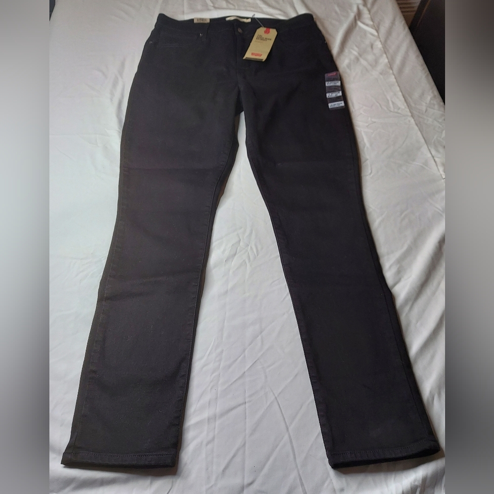 Levi's Women's 721 Black High-Rise Skinny Jeans Size 16M W33 L30. Nwt